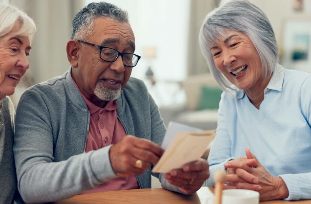 omeone thrives in memory care, doing their exercises
